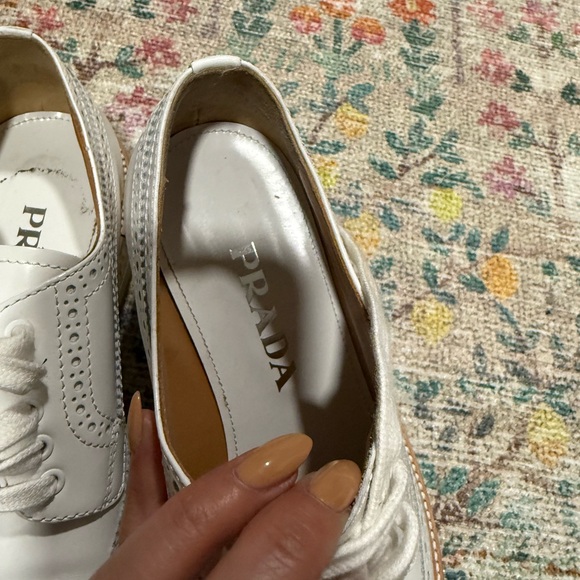 Prada white platforms - Picture 10 of 11